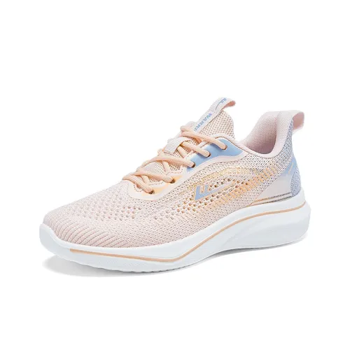 Warrior Cushioning Breathable Low Top Running Shoes Women's Pink