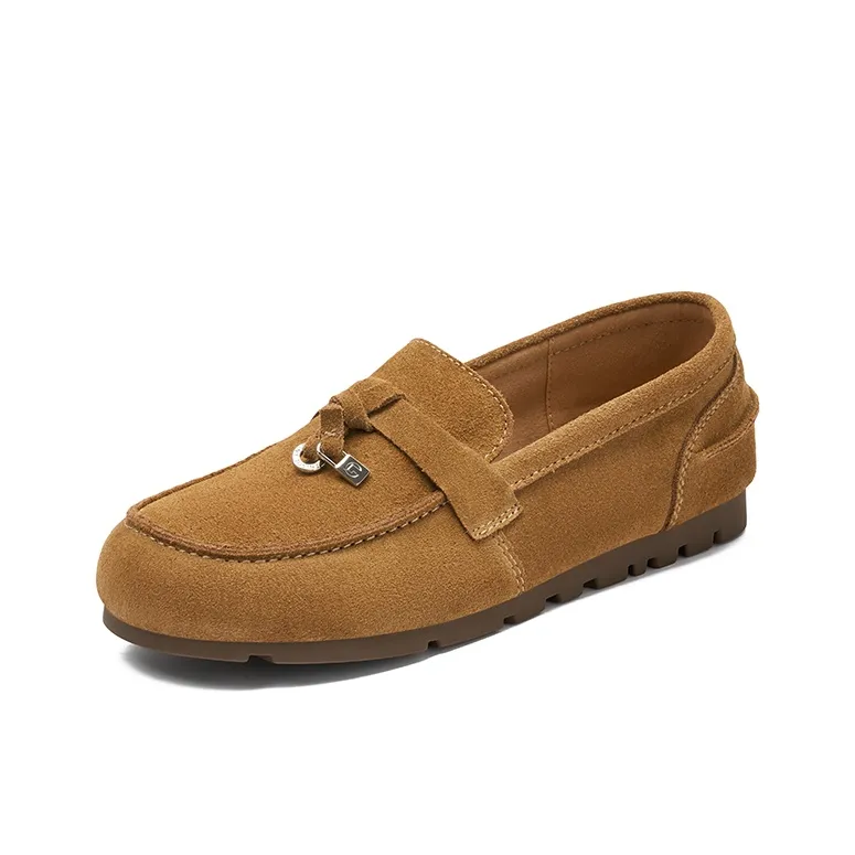 JOSINY Loafers Women's Earth Yellow/Brick Red-1