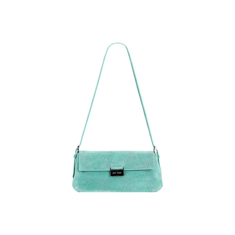 By Far Matilda Calfskin Crossbody Bag Shoulder Bag Women's Green-1