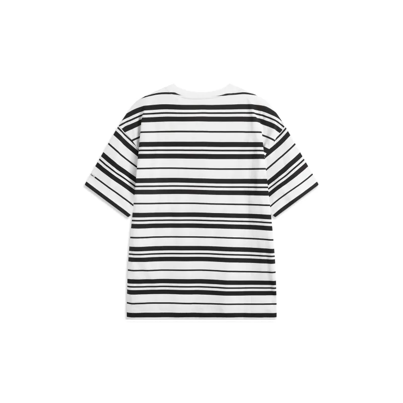 LiNing Sports Life Collection T-Shirt Men's Standard White/Black-1