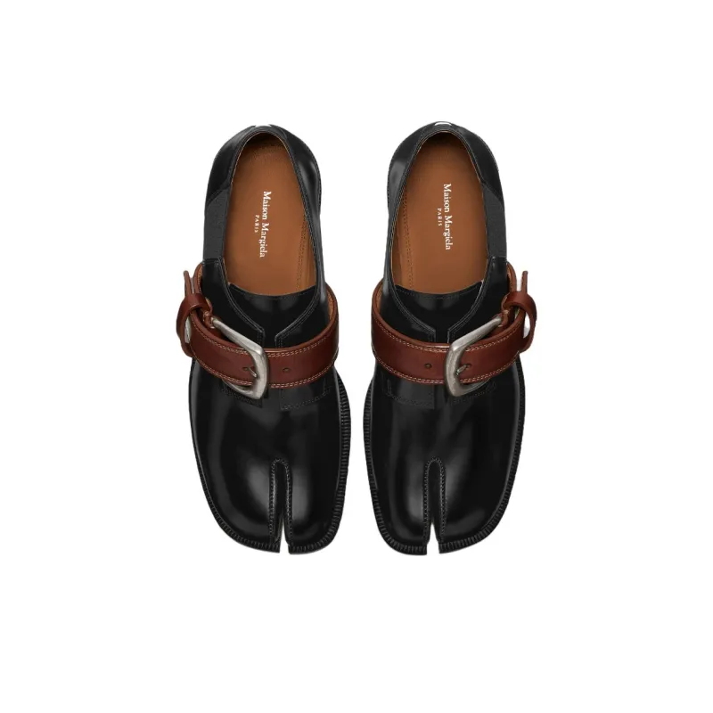 Maison Margiela Tabi Chunky Heel High Heels 5cm Women's Black-1