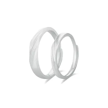 Muyan S999 Fine Silver Rings Unisex