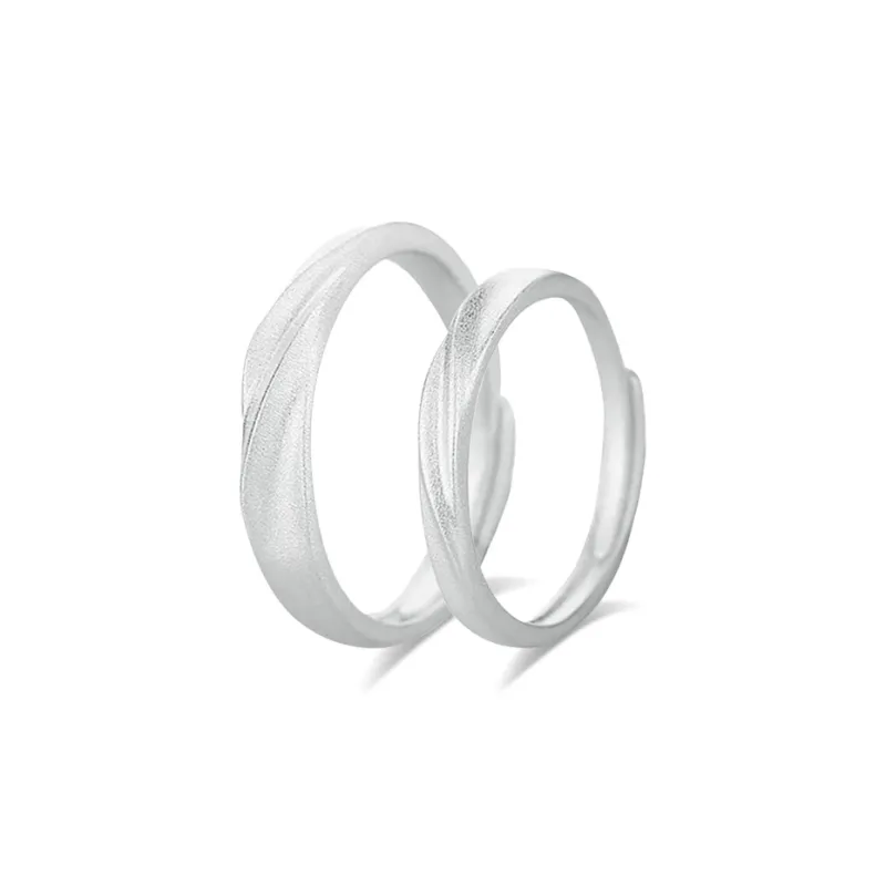 Muyan S999 Fine Silver Rings Unisex-0