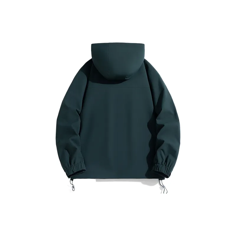 ROBINHOOD Water Resistant Windproof Breathable Warm Water Repellent Windbreaker Jacket Unisex-7