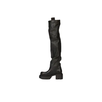 RICK OWENS/RO Bogun Over the knee Boots Women's Black