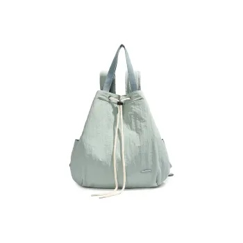 SURELAPTOP Oxford Backpack Regular Women's Black/Light Green/Beige/Coffee