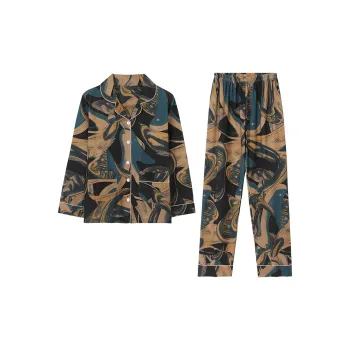 MADALLO Pajama Set Women's Peacock Green