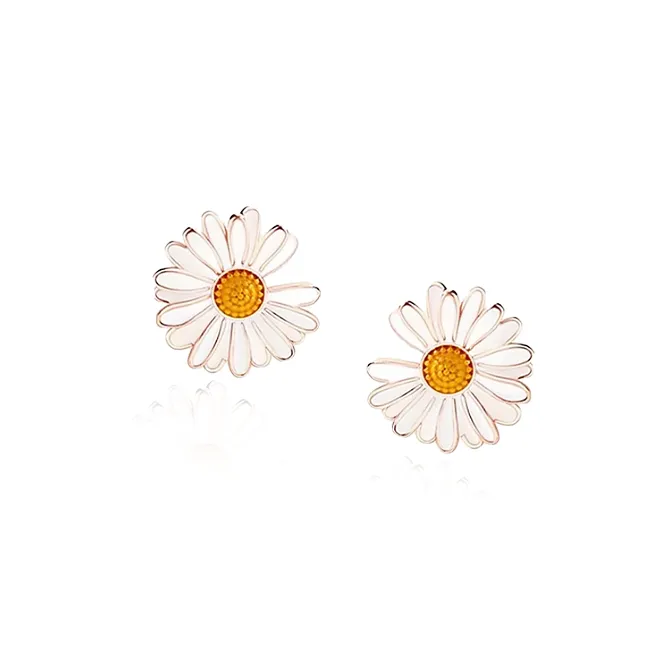 Chongqing Gold Store S925 Silver Stud Earrings Women's-0