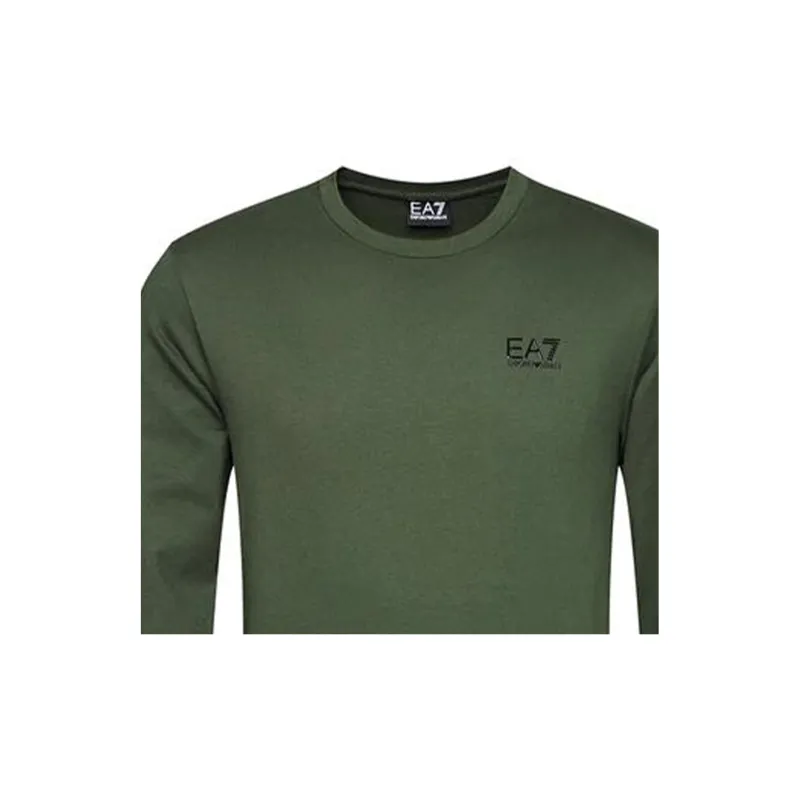 EMPORIO ARMANI EA7 Sweatshirts Men Green-4