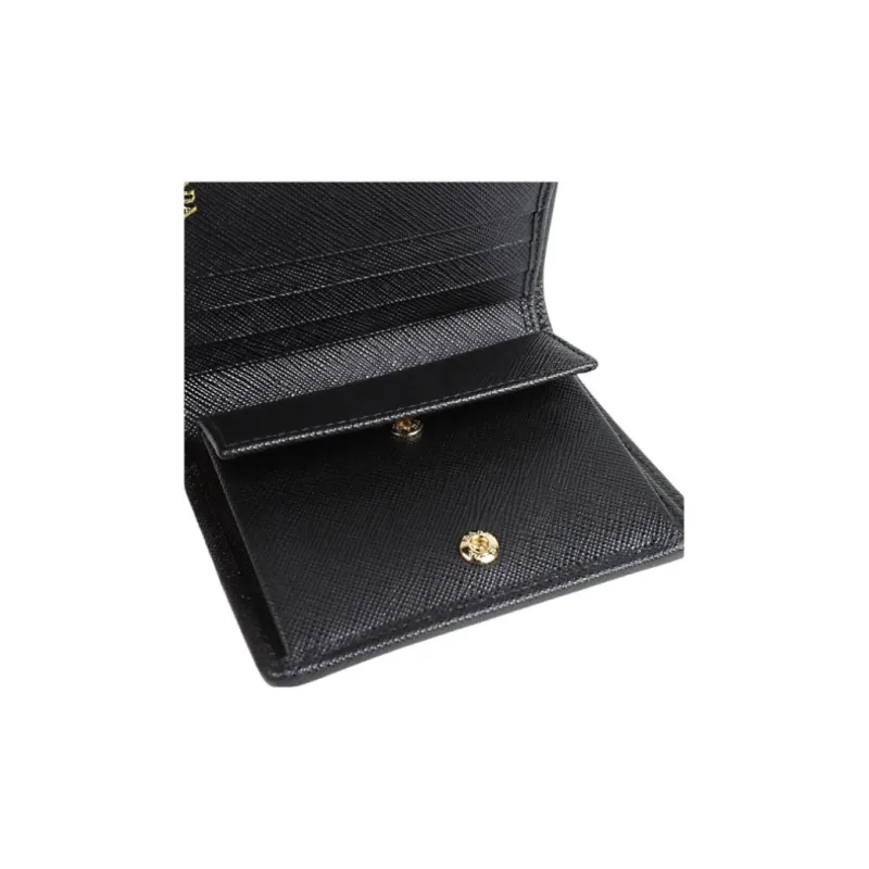 PRADA Nylon Wallet Women's Black-6