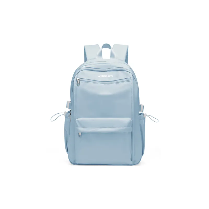 Werocker Fabric Backpack Laptop Bag Backpack Regular Unisex Multicolor-10