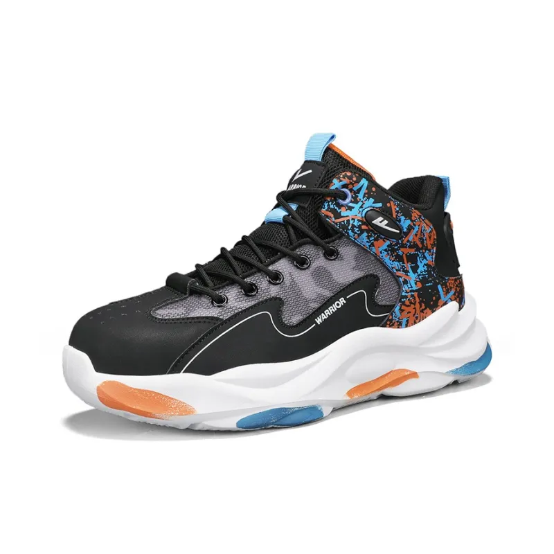 Warrior Cushioning Support Wear-Resistant Basketball Shoes Men's-15