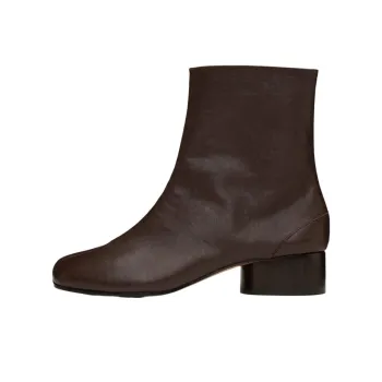 Maison Margiela Tabi Ankle Boots 3cm Women's Brown