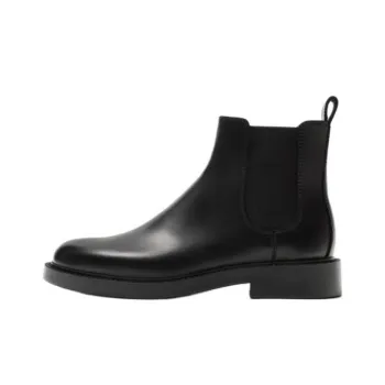 ZARA Short Chelsea Boots Men's Black