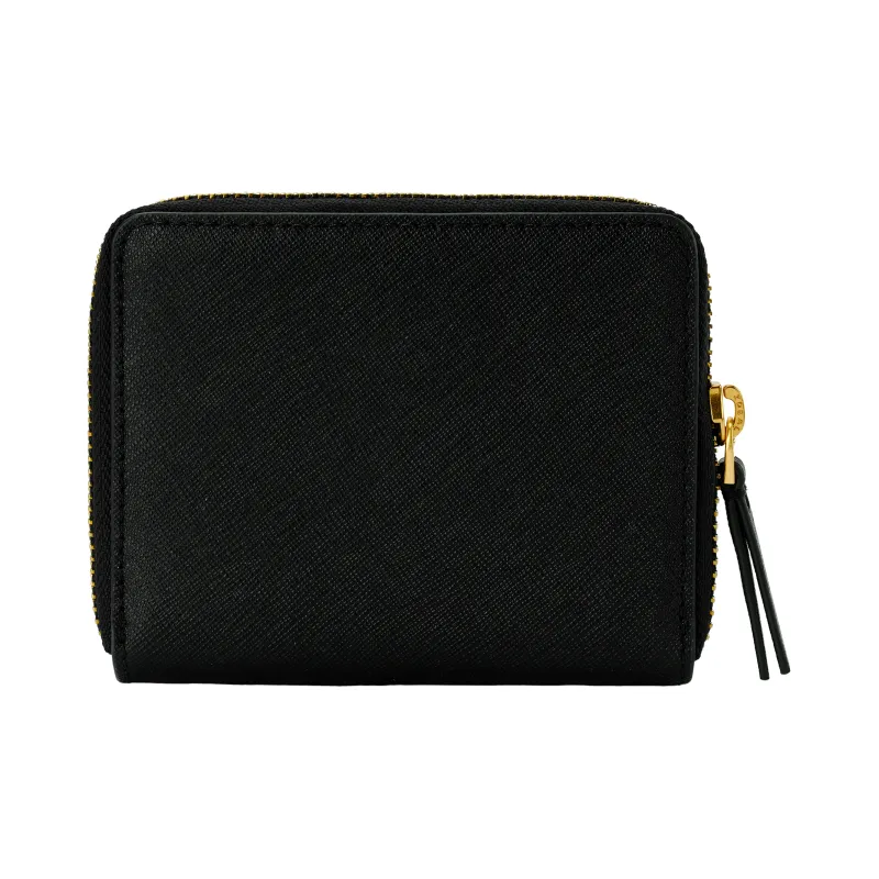 TORY BURCH Leather Wallet Mini Women's Black-2