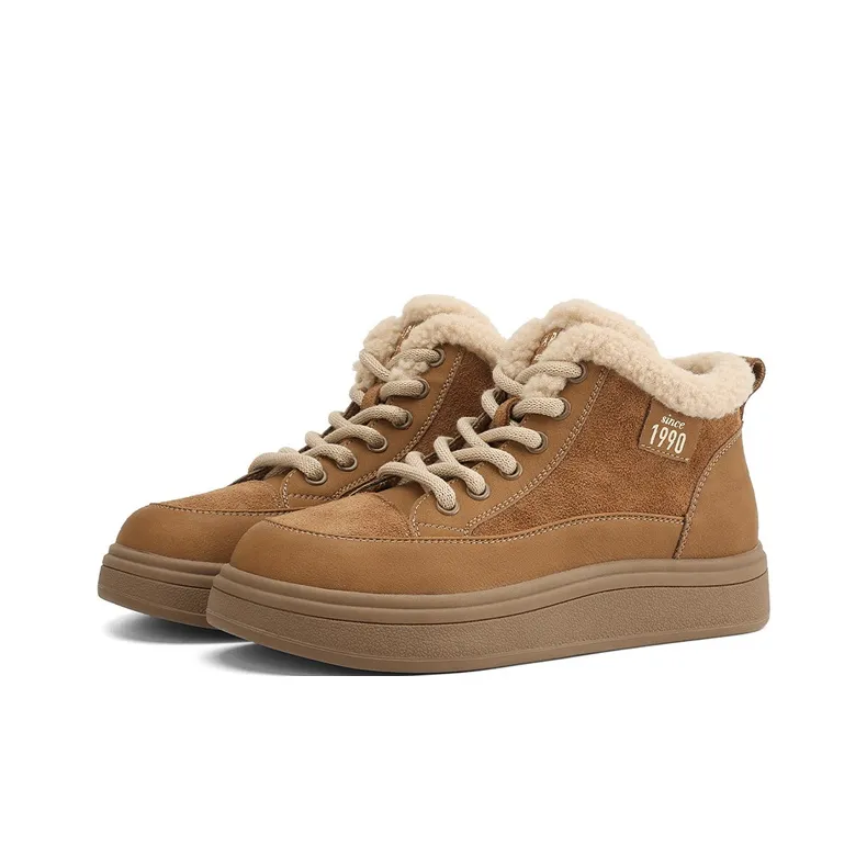 DAPHNE Ankle Boots Women's Caramel/Coffee-2