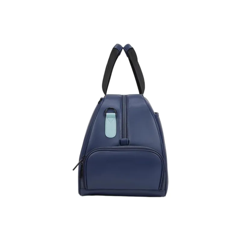 TITLEIST Polyurethane Boston Bag Handbags Unisex Dark Blue-2