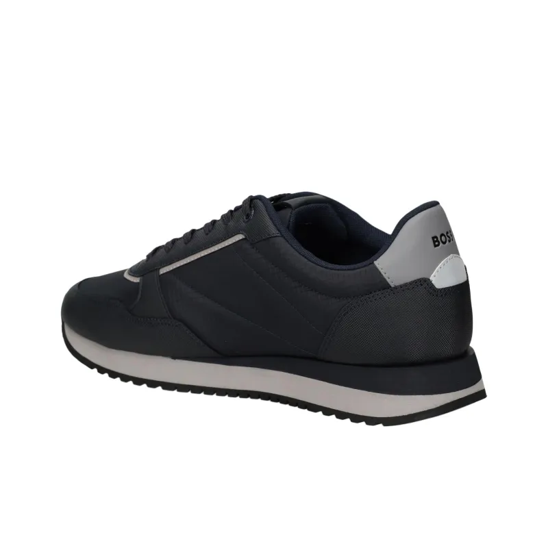 HUGO BOSS Kai Low Top Casual Shoes Men's Midnight Blue-3