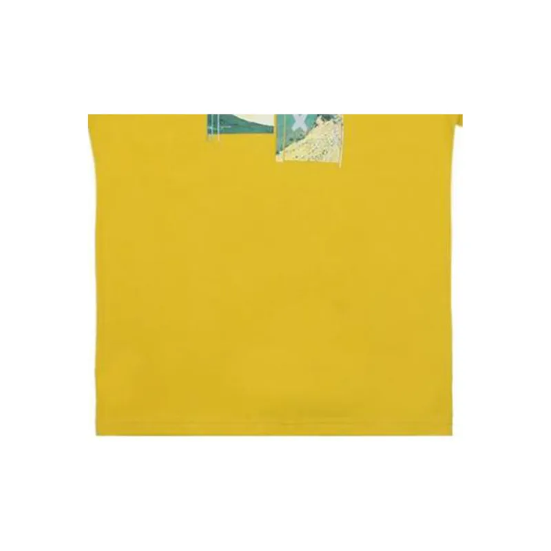 EMPORIO ARMANI EA7 T Shirts Women's Yellow-2