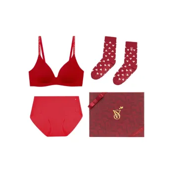 Victoria's Secret Underwear Set Gift Box Set Women's Red