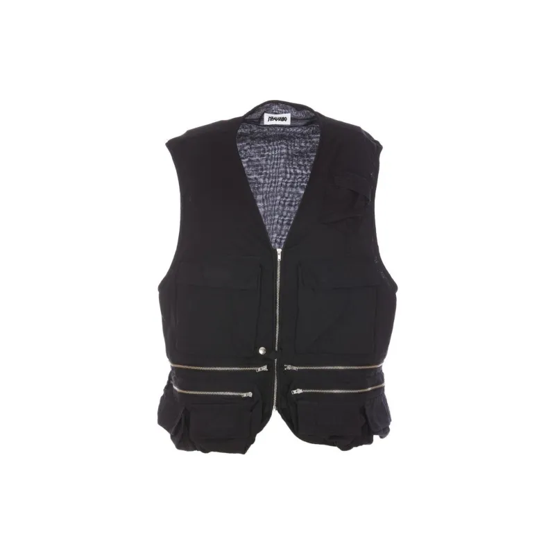 Magliano Zip Up Sleeveless Vest-0