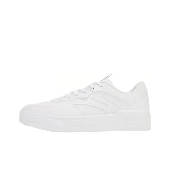 361° Air Force One Slip Resistant Cushioning Low Top Skateboard Shoes Men's White