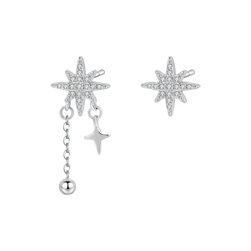 MONI JEWELLERY S999 Silver Stud Earrings Women's-0