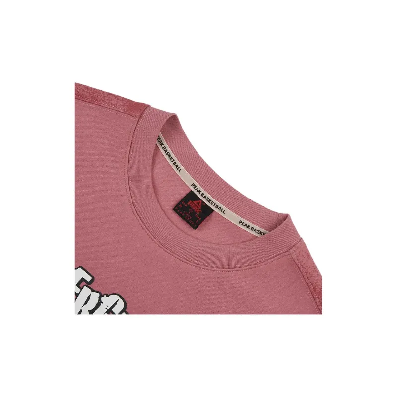 PEAK Basketball Culture Series Sweatshirt Men's Far Magenta-1