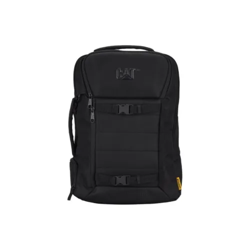 CAT Polyester Backpack Large Size Unisex Black
