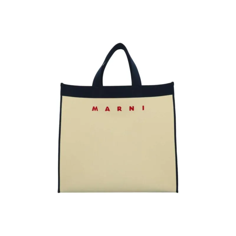 MARNI Logo Print Tote Bag-0