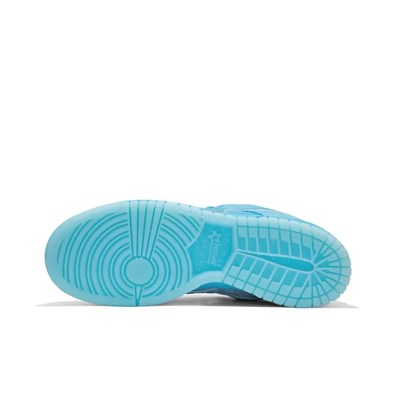 RIPSTAR Slip Resistant And Abrasion Resistant Coverage Low Top Skateboard Shoes Unisex Blue-5