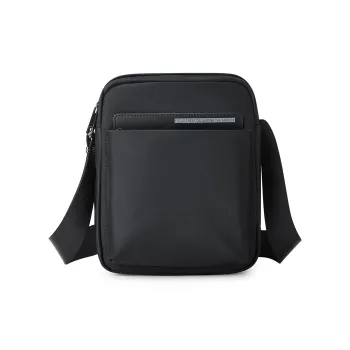 ROBERTA DI CAMERINO Fabric Crossbody Bag Men's Black