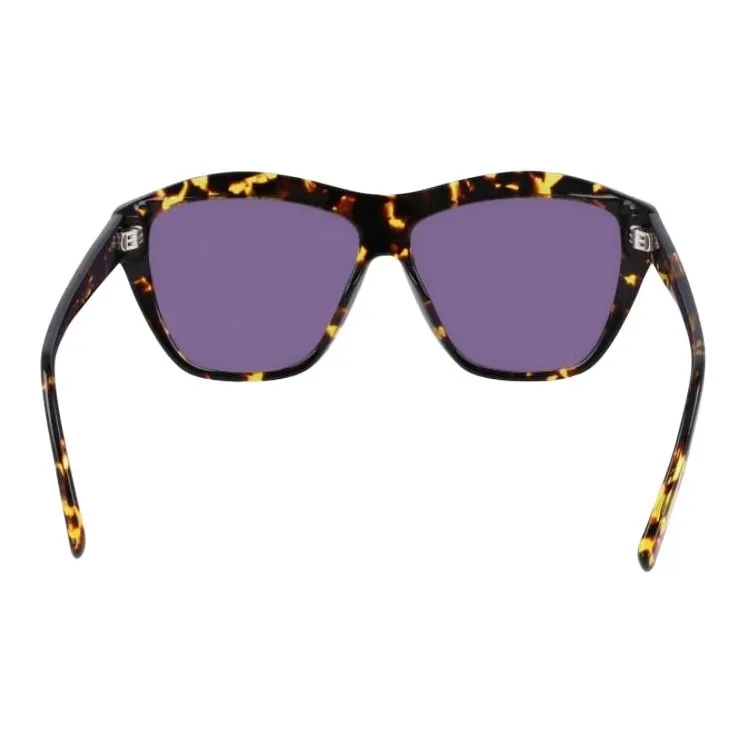 DKNY Plastic Square Sunglasses Women's Tortoiseshell-2