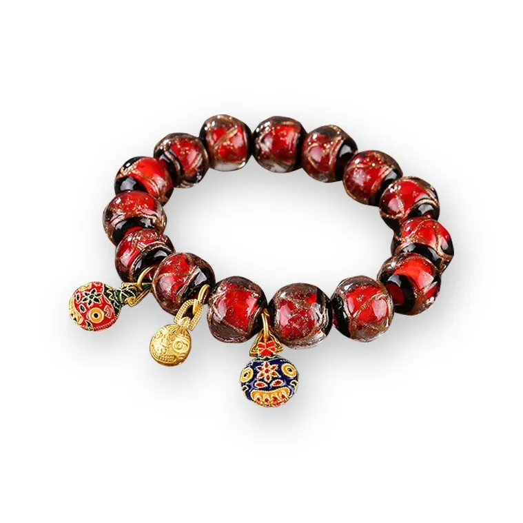 LOVEYOU PAI Colored Glaze Bracelets Unisex-6