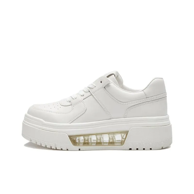 Le Saunda Height Increasing Low Top Skateboard Shoes Women's-4