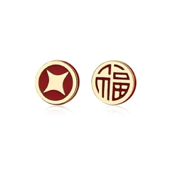 LuluCanaan Alloy Stud Earrings Women's