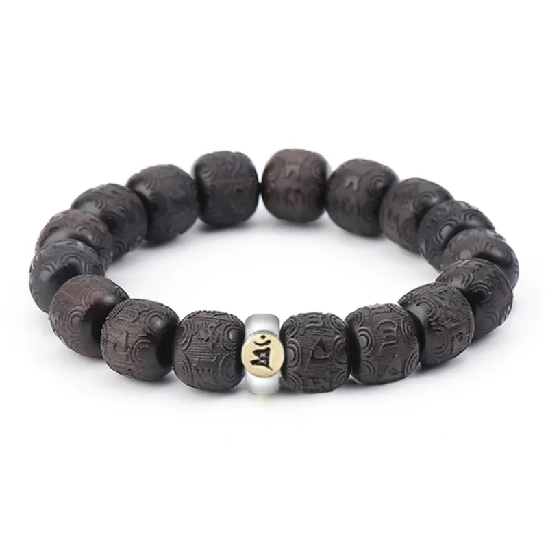 The Years Are Quiet Ebony Bracelets Unisex-6
