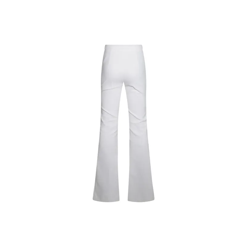 Elisabetta Franchi Crêpe Bell Bottom Trousers-1