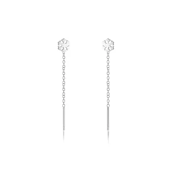 AIDIER 999 Fine Silver Drop Earrings Women's