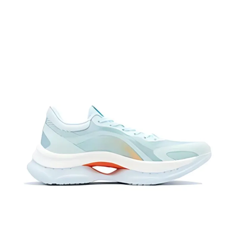 361° Feather 2.0 Anti Slip And Wear Resistant Breathable Low Top Running Shoes Men's Blue Orange-1