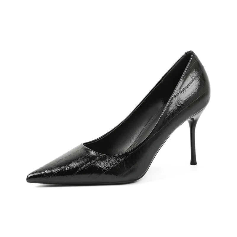 Dunnu Slim Heel High Heels 8.5cm Women's-0