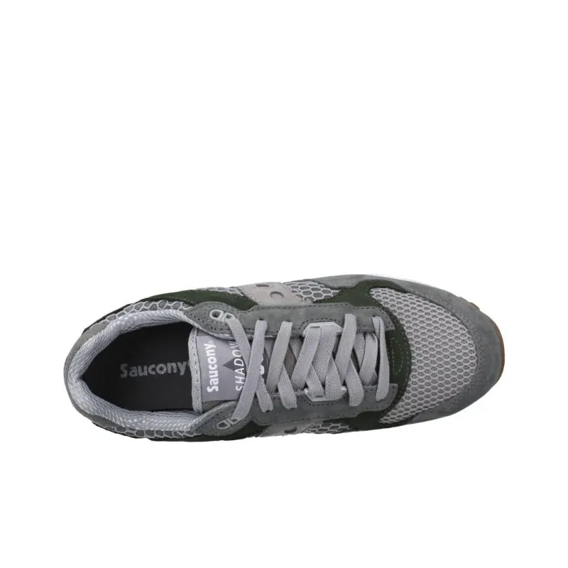 Saucony Shadow 5000 Anti-Slip Wear-Resistant Low-Top Casual Running Shoes Men's Gray-2