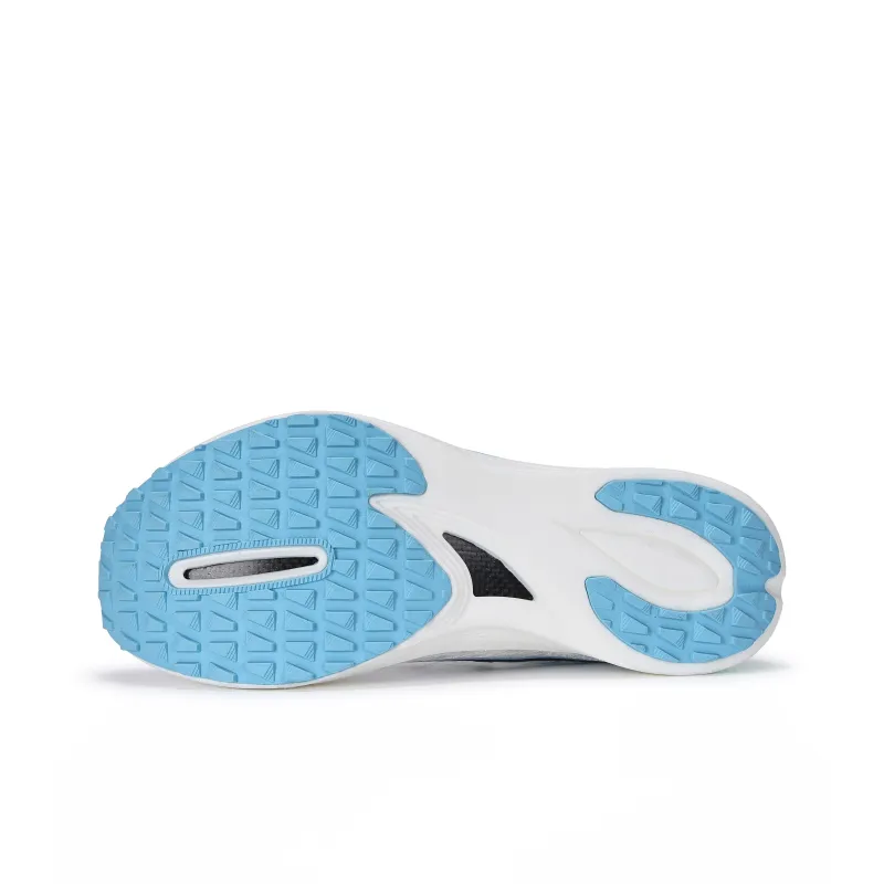 PERW Cushioned Slip-Resistant Abrasion-Resistant Low-Top Training Running Shoes Unisex Sky Blue Green-4