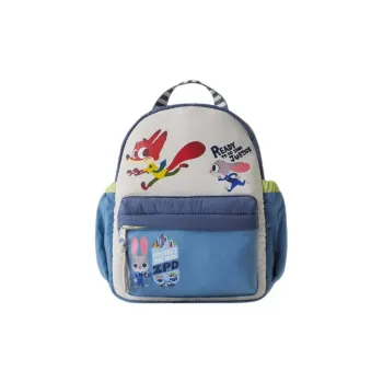 ZARA Disney/Disney Collaboration Polyamide Backpack Kids' Blue