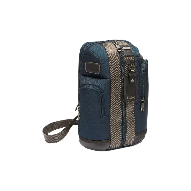TUMI Nylon Shoulder Bags Sling Bags Men's Marine Blue-1