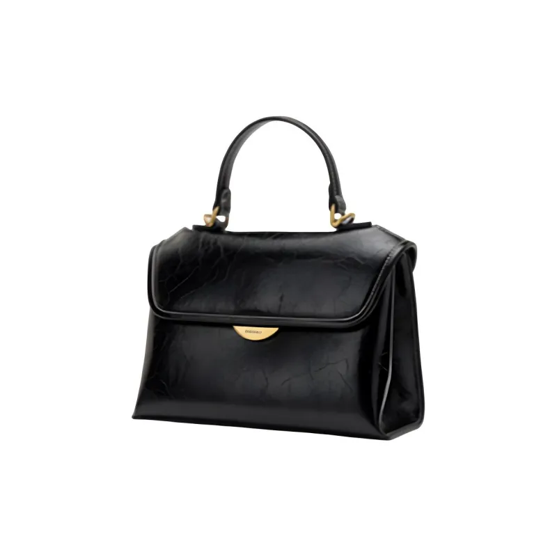 HONGU Cow Leather Handbag Trumpets Women's Multicolor-4