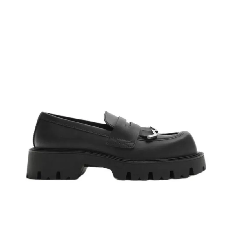 ZARA Loafers Men Black-1