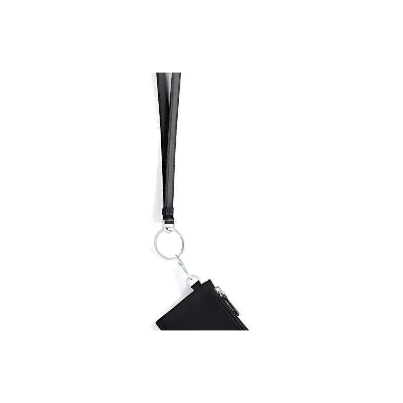 Balenciaga Cow Leather Card Holder Unisex Black-2