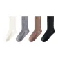 Autumn and Winter Wool Pure Edition Socks Combination (White+Gray+Coffee+Black)