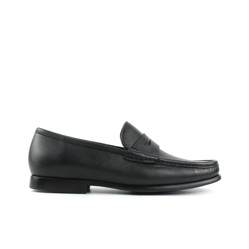 MYFULER Men's Casual Shoes Men's Black-1